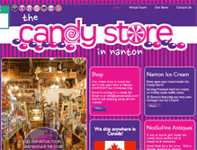 Tablet Screenshot of nantoncandy.com